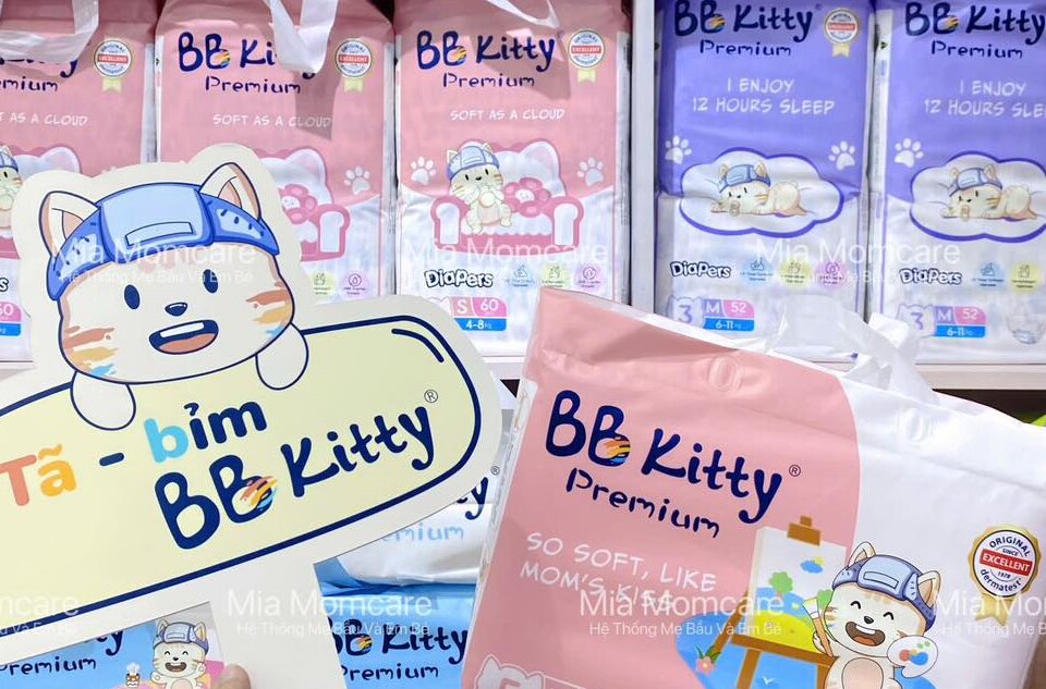 bb kitty classic series baby diapers that suitable for all age babies